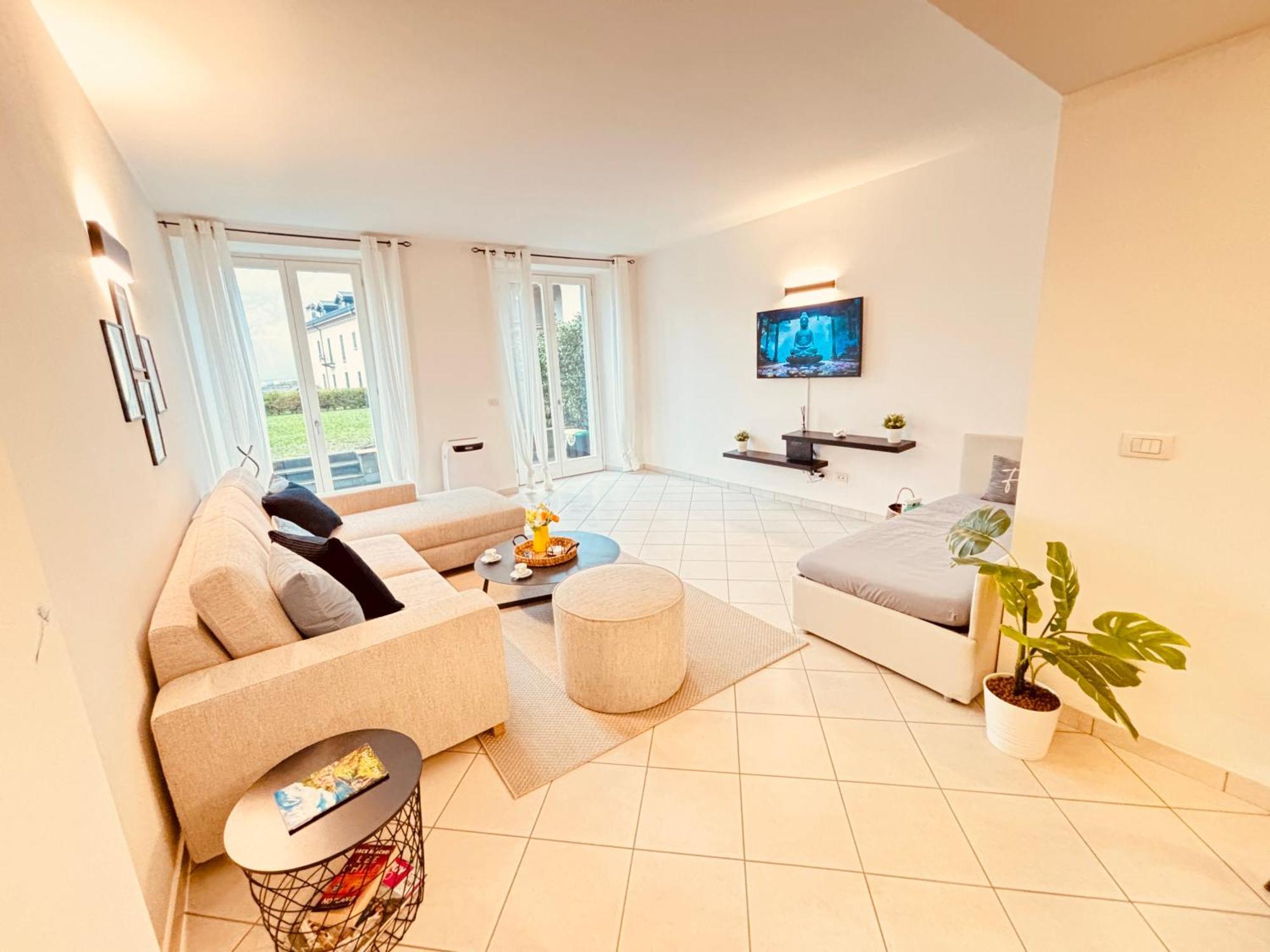Lago Villa Zen - Apartment With Jacuzzi, Panoramic Views Lenno Exteriör bild