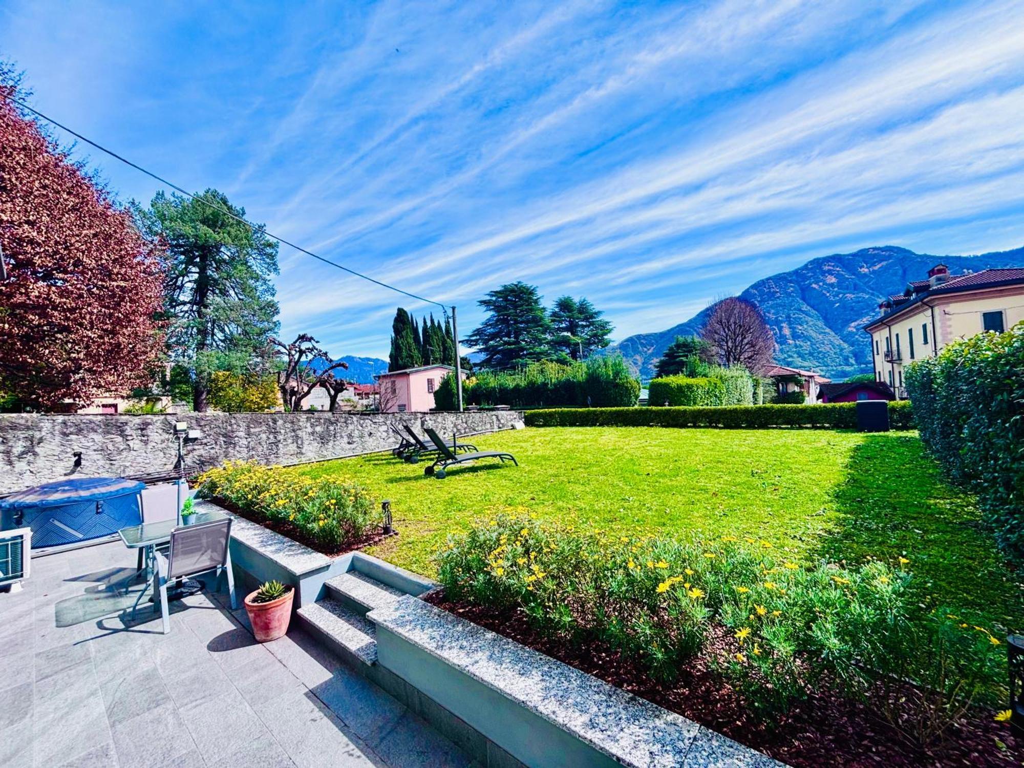 Lago Villa Zen - Apartment With Jacuzzi, Panoramic Views Lenno Exteriör bild